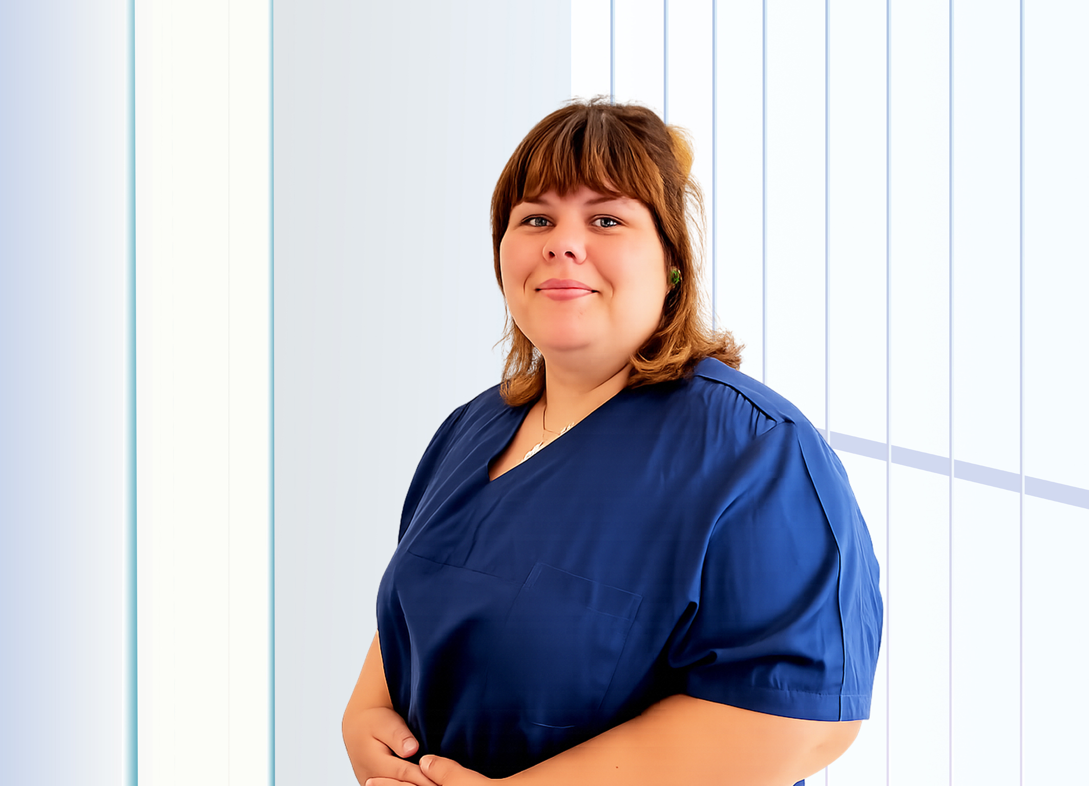 Eva-Maria Wendt, Umschülerin zur Zahnmedizinischen Fachangestellten